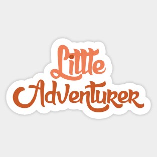 Little adventurer Sticker